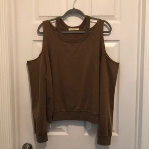 Rustic Chocolate Ladies Top